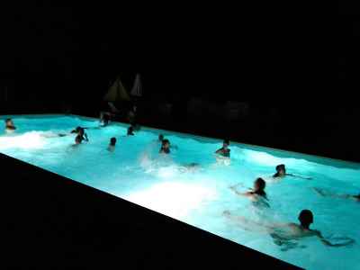 Piscine de nuit