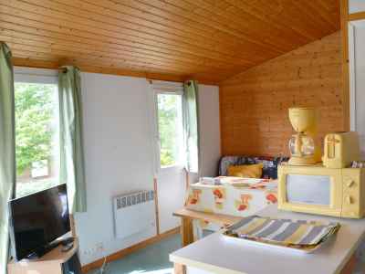 Salon cuisine du chalet détente