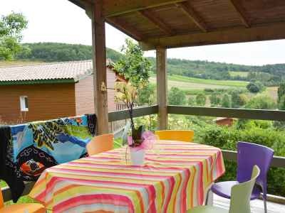 La terrasse chalet Edelweiss