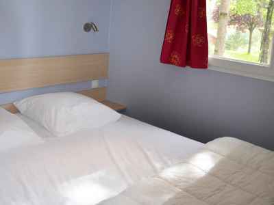 La chambre du mobil-home